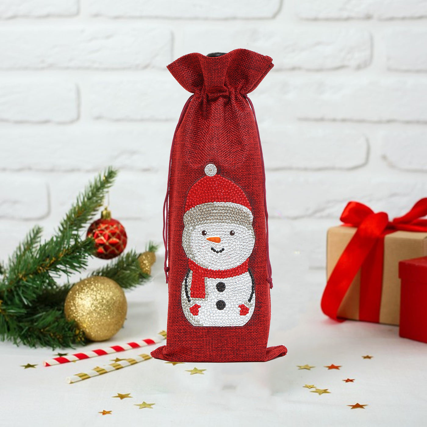 Snowman - Long Christmas Bag