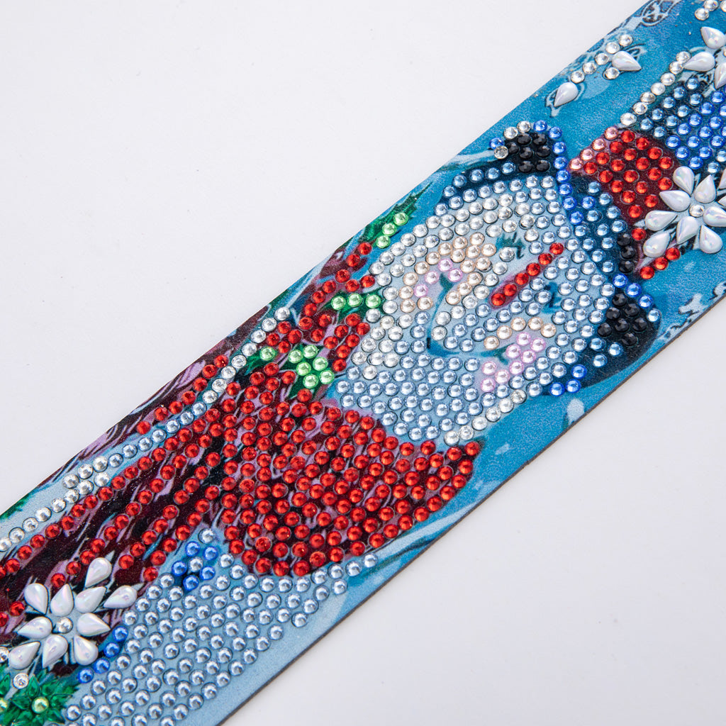 Snowman - Diamond Painting Bookmark