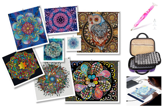 Mandala Kits and Accessories Bundle