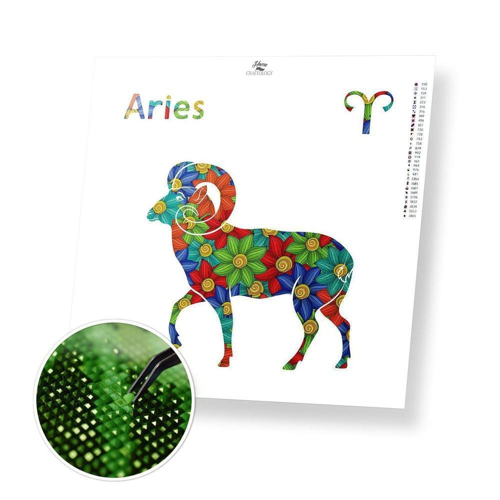 Aries - Diamond Painting Kit - Home Craftology