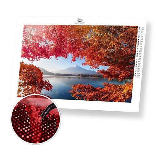 Autumn in Japan - Diamond Painting Kit - Home Craftology