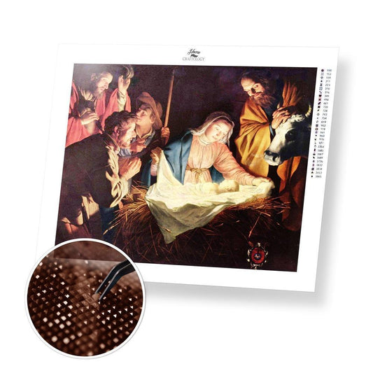 Baby Jesus - Premium Diamond Painting Kit