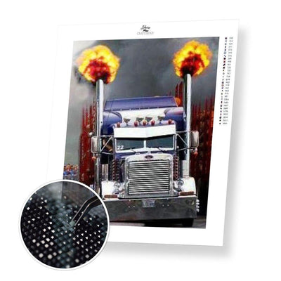 Big Truck - Diamond Painting Kit - Home Craftology