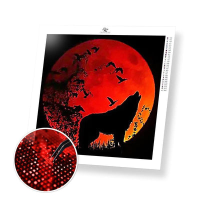 Blood Moon - Diamond Painting Kit - Home Craftology