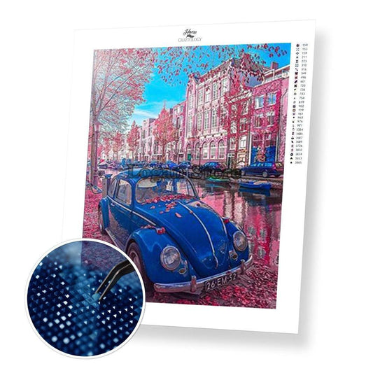 Blue Beetle - Diamond Painting Kit - Home Craftology