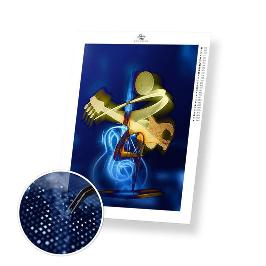 Blue Guitar - Diamond Painting Kit - Home Craftology