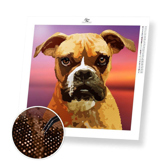 Boxer - Diamond Painting Kit - Home Craftology