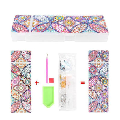 Butterfly - Diamond Painting Pencil Case