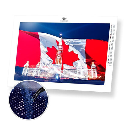 Canada Day - Premium Diamond Painting Kit