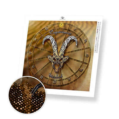 Capricorn Horoscope - Diamond Painting Kit - Home Craftology