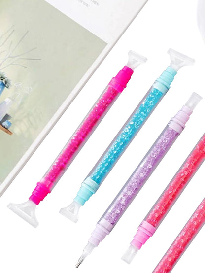 Stylish Diamond Paining Pen with 4 Replaceable Tips