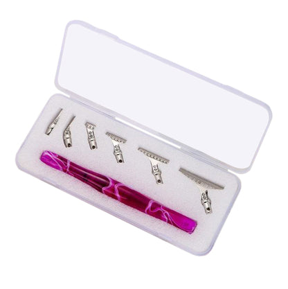 Ergonomic Diamond Painting Multi Tool with 6 Replaceable Tips and Case MELSPEN