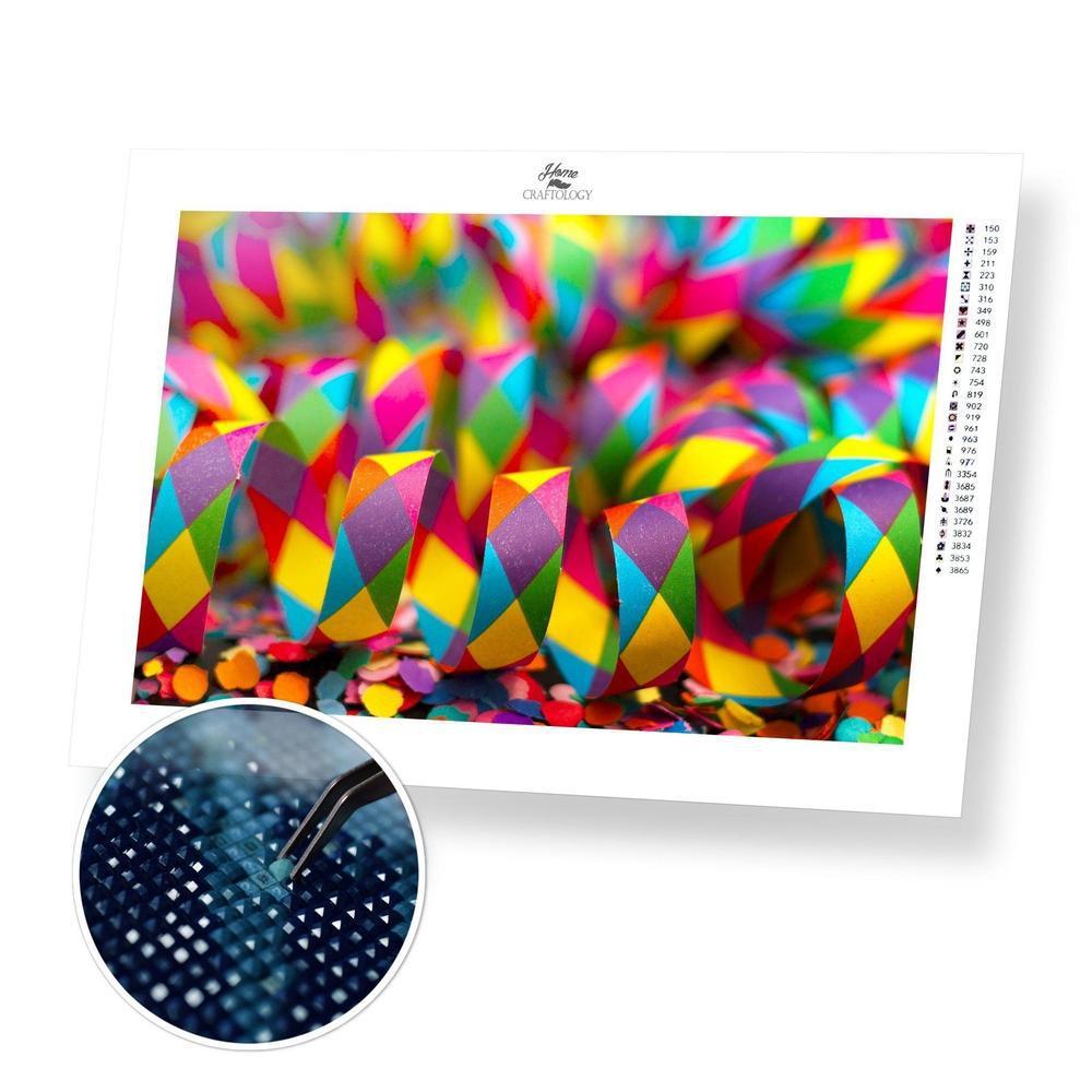 Carnival Streamer - Diamond Painting Kit - Home Craftology