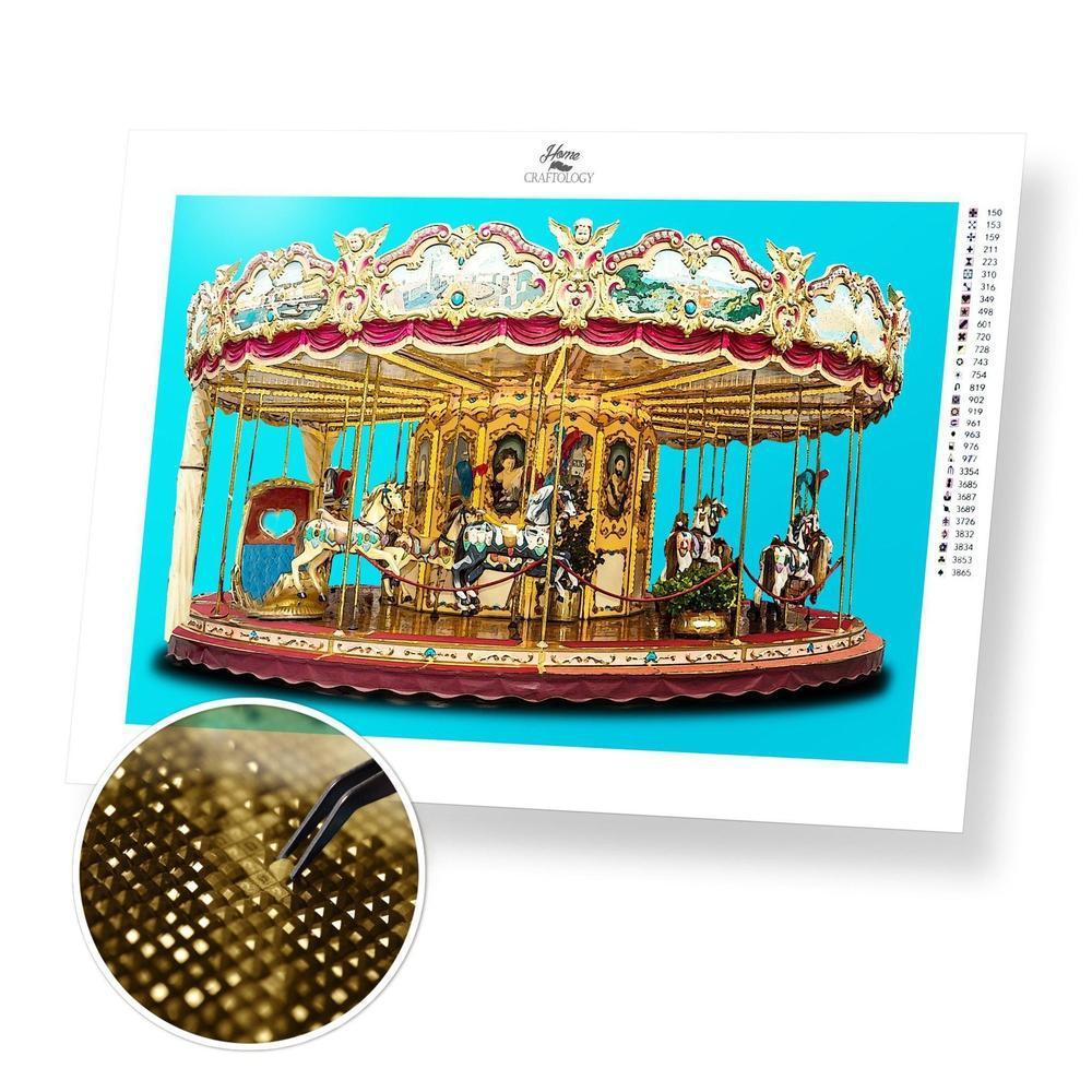 Carousel - Diamond Painting Kit - Home Craftology