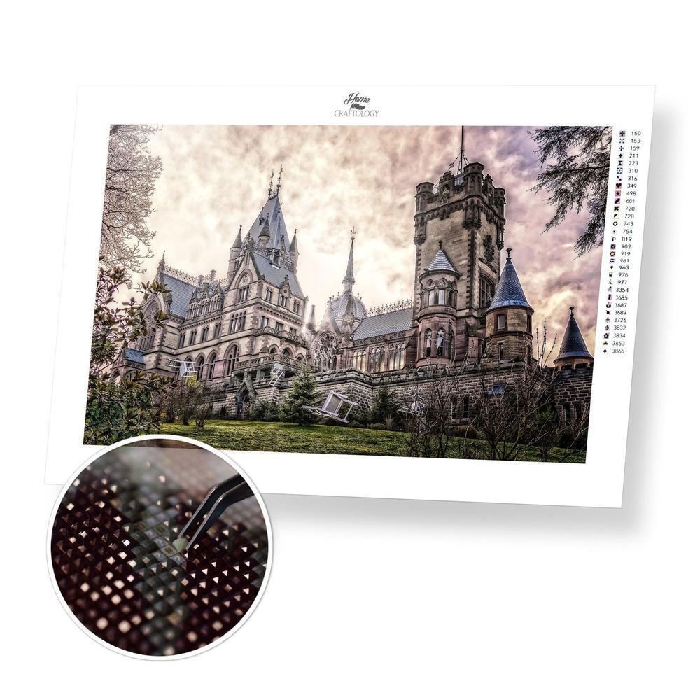 Castle Drachenburg - Diamond Painting Kit - Home Craftology