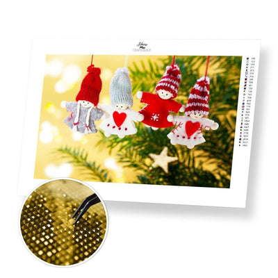 Christmas Angels - Diamond Painting Kit - Home Craftology