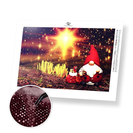 Christmas Gnome - Premium Diamond Painting Kit