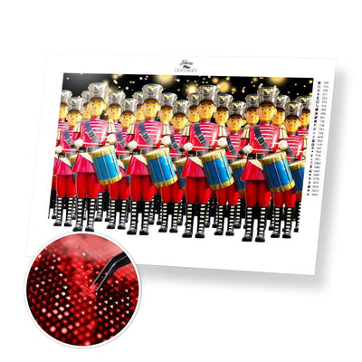 Christmas Marching Band - Premium Diamond Painting Kit
