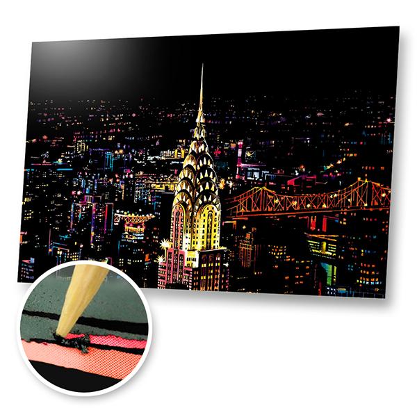 Chrysler Building, New York - Scratch Painting Kit