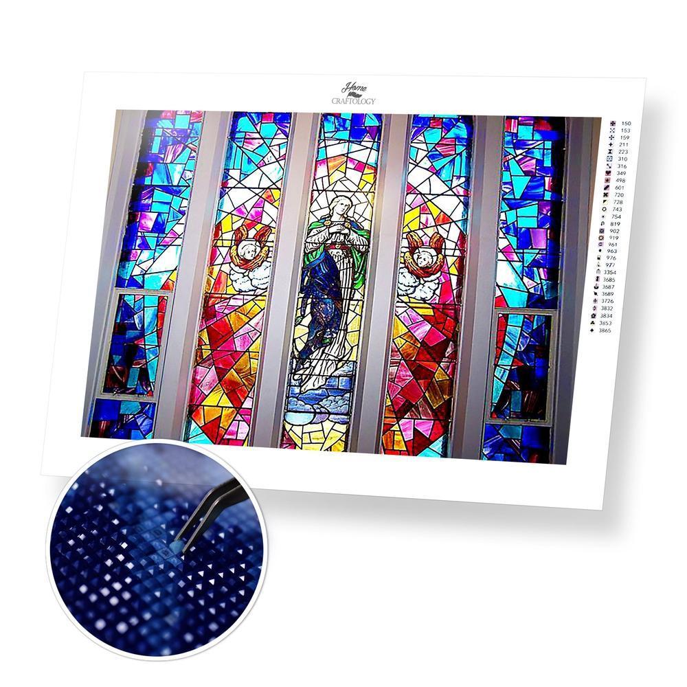 Church Glass Window - Premium Diamond Painting Kit