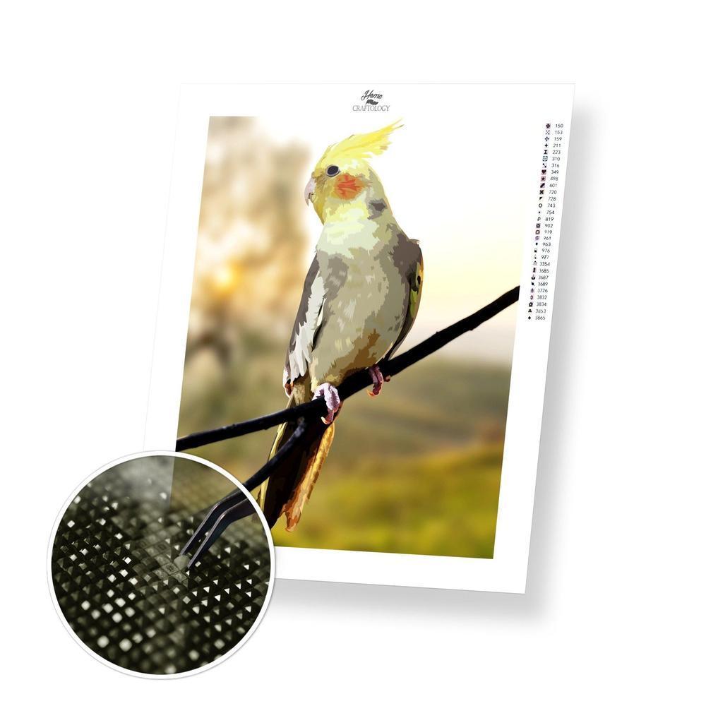 Cockatiel - Diamond Painting Kit - Home Craftology