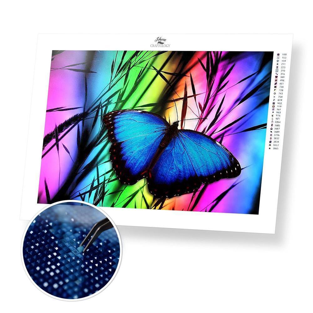 Colorful Butterfly - Diamond Painting Kit - Home Craftology