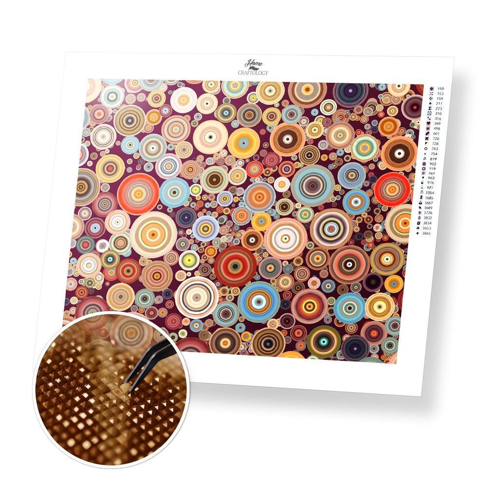 Colorful Circles - Premium Diamond Painting Kit