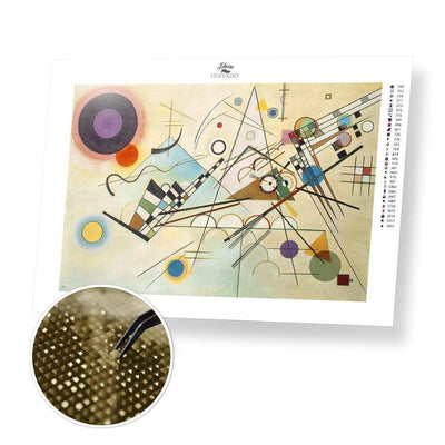 Composition 8 - Diamond Painting Kit - Home Craftology