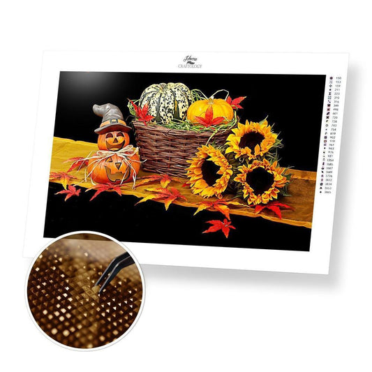 Cute Halloween Decorations - Diamond Painting Kit - Home Craftology