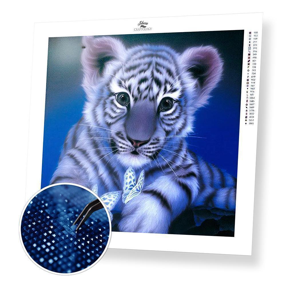 Cute Tiger - Diamond Painting Kit - Home Craftology
