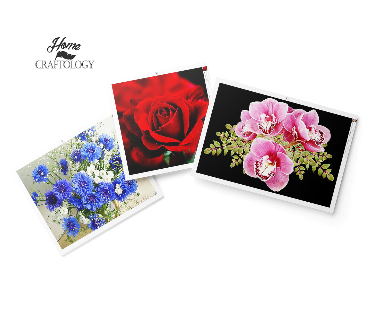 Flowers Bundle - Premium Diamond Painting Kit