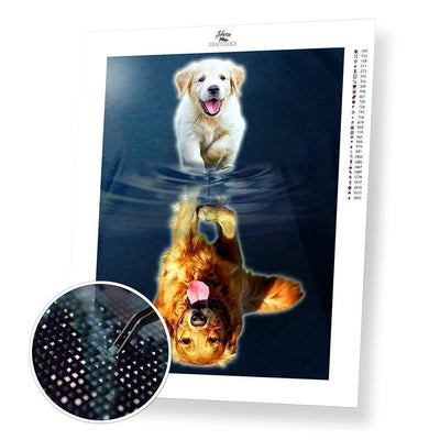 Dog Golden Retriever - Diamond Painting Kit - Home Craftology