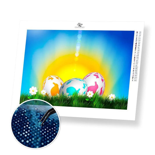 Egg Sunrise - Premium Diamond Painting Kit