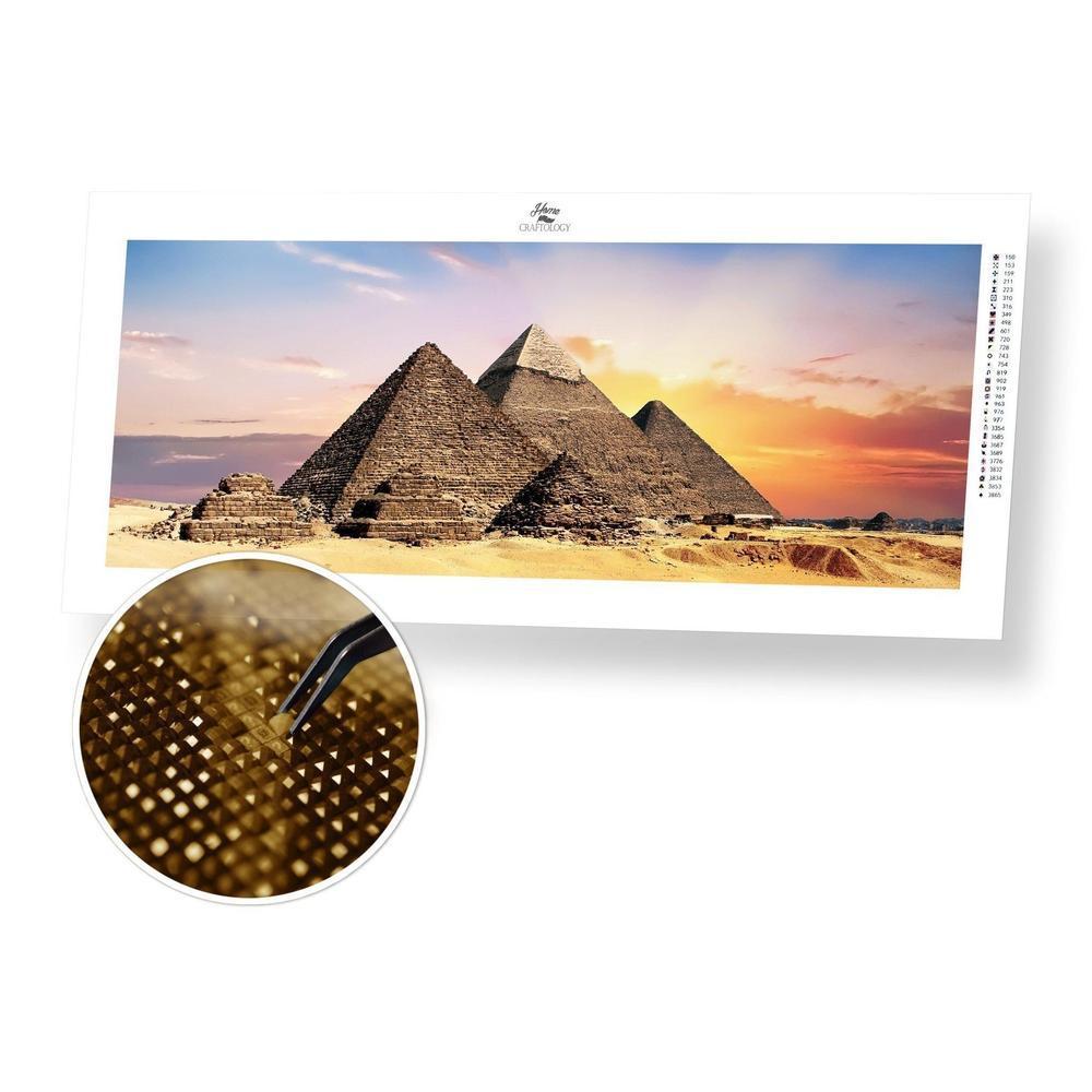Egyptian Pyramids - Diamond Painting Kit - Home Craftology