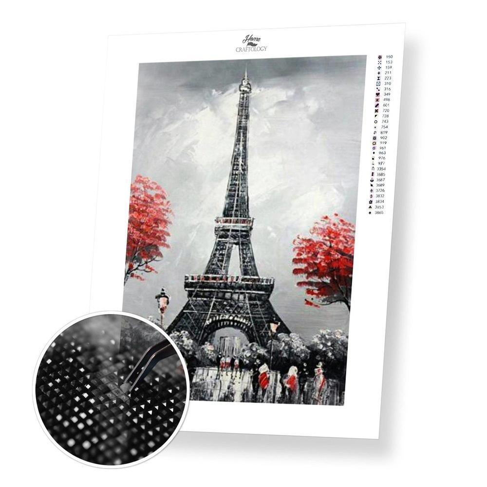 Eiffel Tower Painting - Diamond Painting Kit - Home Craftology