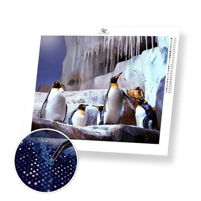 Emperor Penguins - Premium Diamond Painting Kit