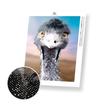 Emu - Diamond Painting Kit - Home Craftology