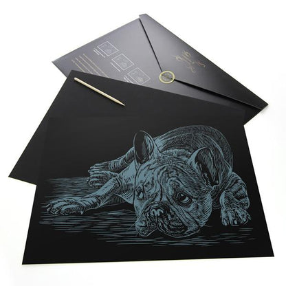 Dogs Scratch Painting Bundle