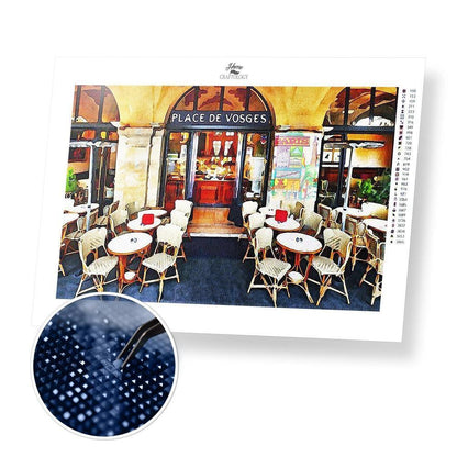 French Restaurant - Diamond Painting Kit - Home Craftology