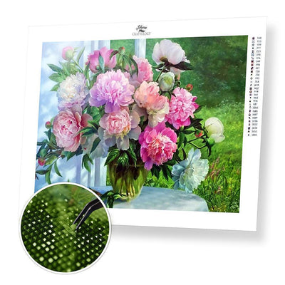 Fresh Flowers - Diamond Painting Kit - Home Craftology