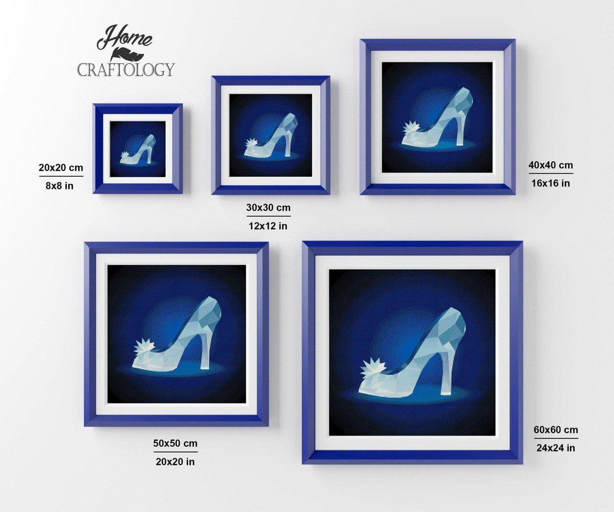 Glass Slipper - Exclusive Premium Diamond Painting Kit