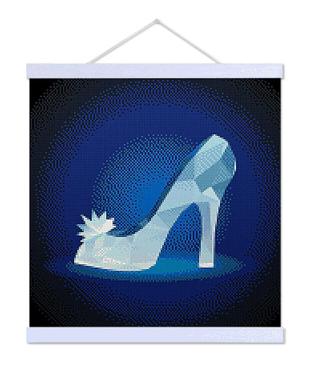 Glass Slipper - Exclusive Premium Diamond Painting Kit