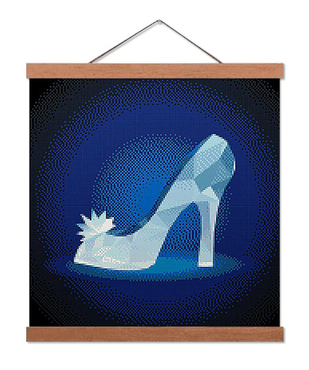 Glass Slipper - Exclusive Premium Diamond Painting Kit