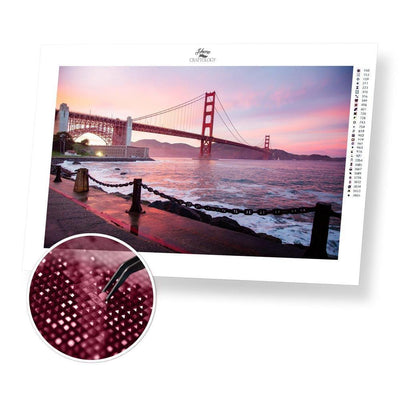 Golden Gate Bridge - Diamond Painting Kit - Home Craftology