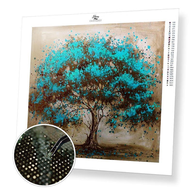 Green Tree - Diamond Painting Kit - Home Craftology
