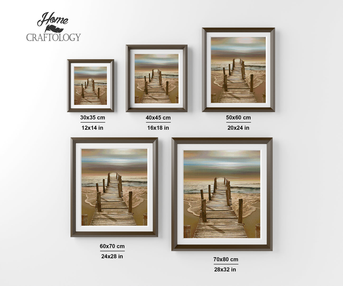 Dock on the Ocean - Premium Diamond Painting Kit