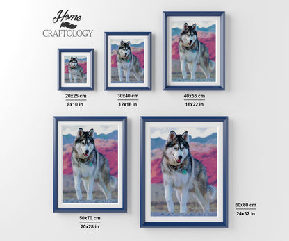 Adult Husky - Premium Diamond Painting Kit