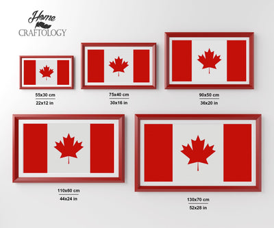Canada Flag - Premium Diamond Painting Kit