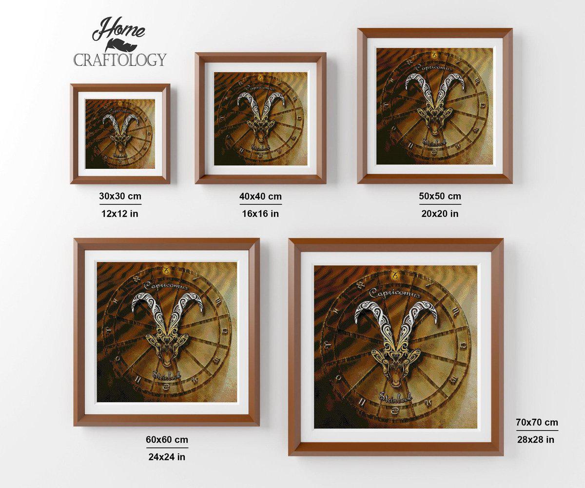 Capricorn Horoscope - Premium Diamond Painting Kit