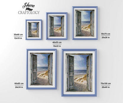 Door to Paradise - Premium Diamond Painting Kit